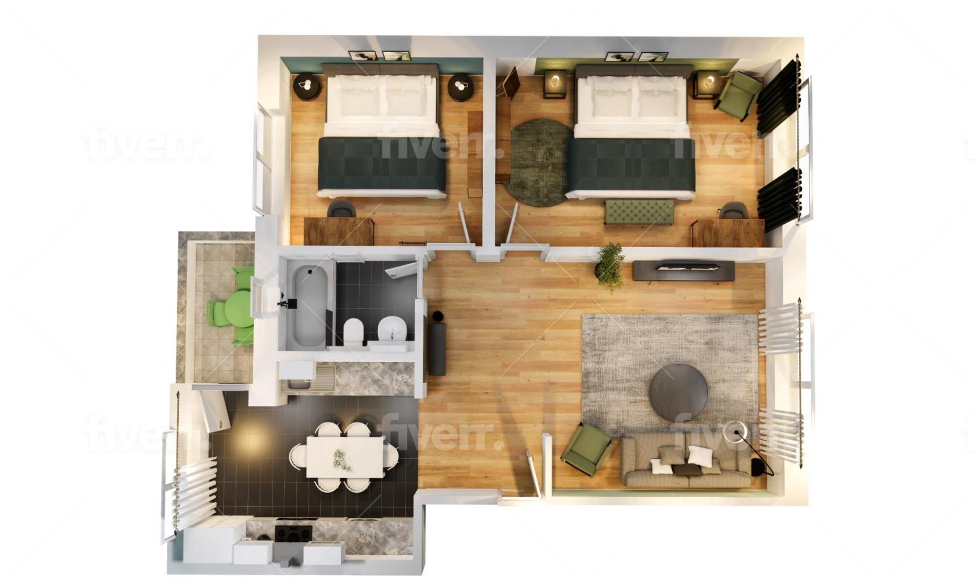 Olive Apartments - 2X Kingsize Betten - Sehr Zentral Леверкузен Экстерьер фото